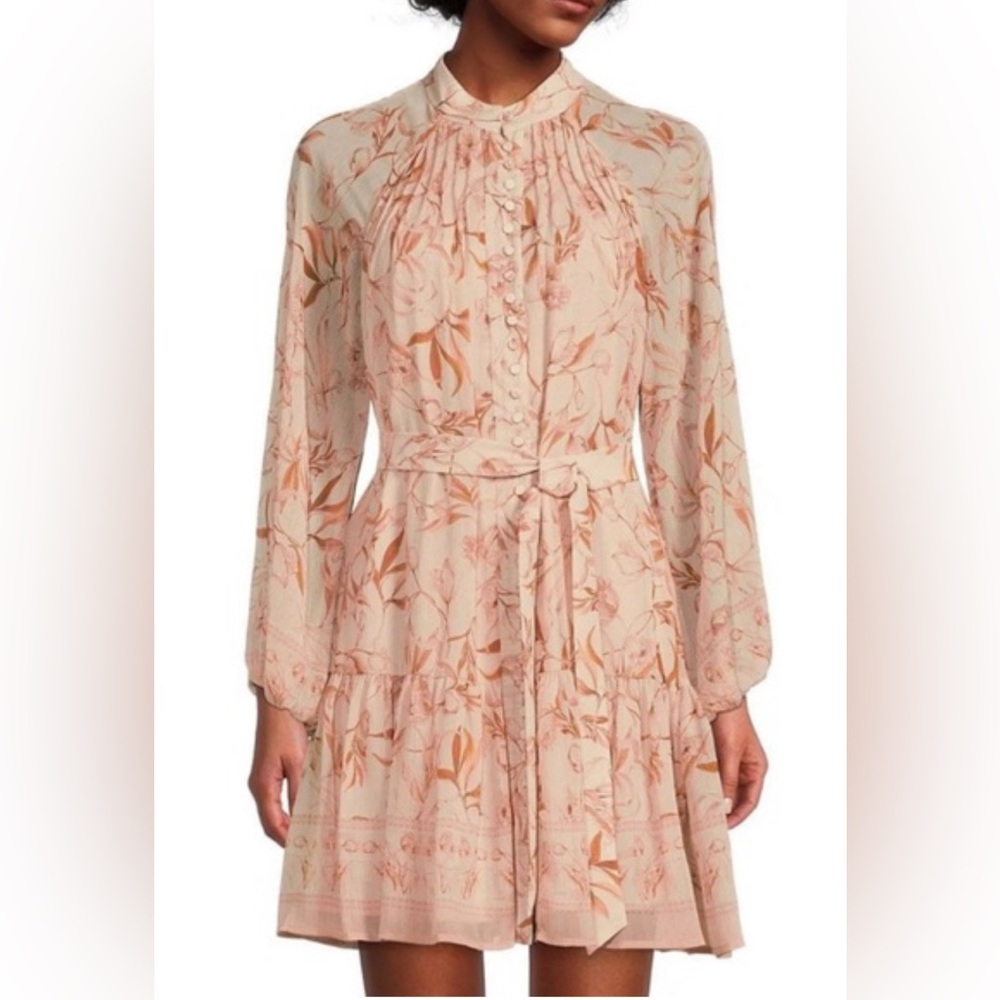 ANTONIO MELANI Pink Floral Dress